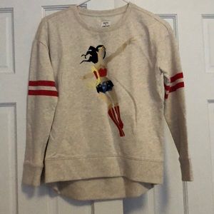Unworn Gap+Junk Food Wonder Woman sweatshirt